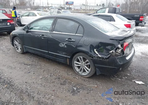 2008 Honda Civic Si/Si Mugen z USA, uszkodzony, nr VIN 2HGFA55548H701691